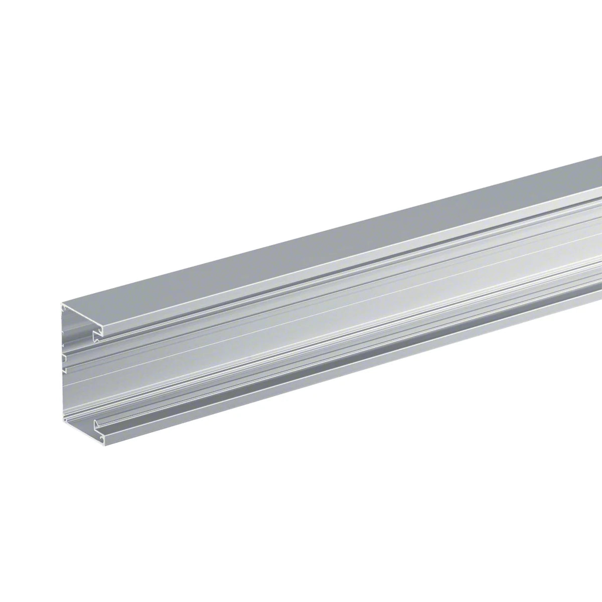 Hager Tehalit BRAP Alu-Brüstungskanal Unterteil 65x100mm natur eloxiert (2m) - BRAP651001ELN