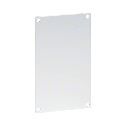 Hager Tehalit BRAP Endstück Alu-Brüstungskanal 65x100mm alu - L6532ELN