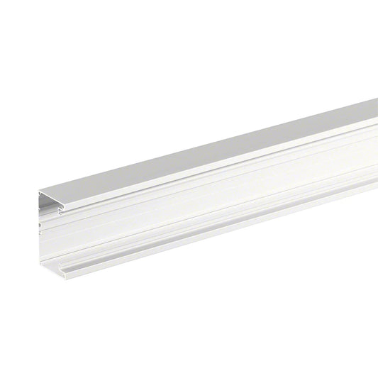 Hager Tehalit BRAP Alu-Brüstungskanal Unterteil 65x100mm verkehrsweiß (2m) - BRAP6510019016