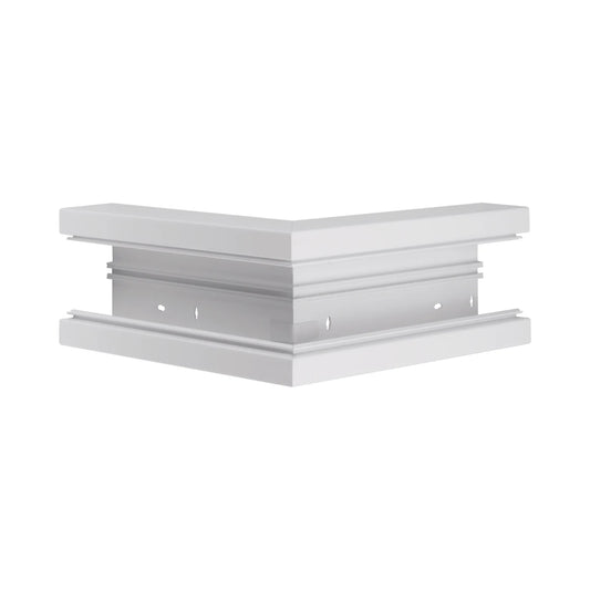 Hager Tehalit BR Außeneck Brüstungskanal 68x130mm verkehrsweiß - BR6513039016