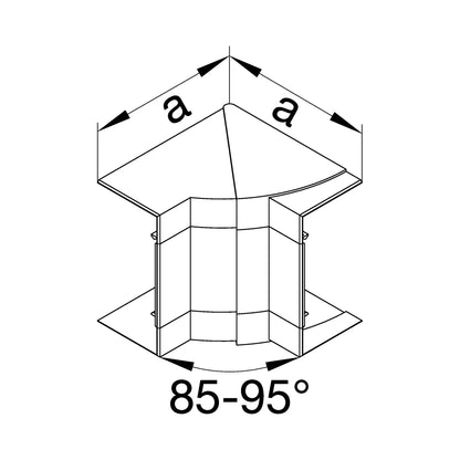 Hager Tehalit BR651304H7035 Maßzeichnung
