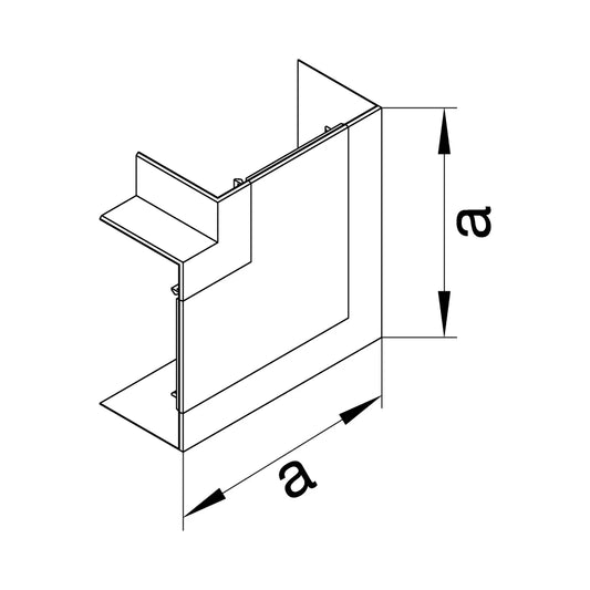 Hager Tehalit BR651305H7035 Maßzeichnung