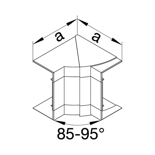 Hager Tehalit BR651704H7035 Maßzeichnung