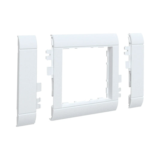 Hager Tehalit Rahmenblende 55 modular Oberteil 80mm verkehrsweiß - GR0800A9016