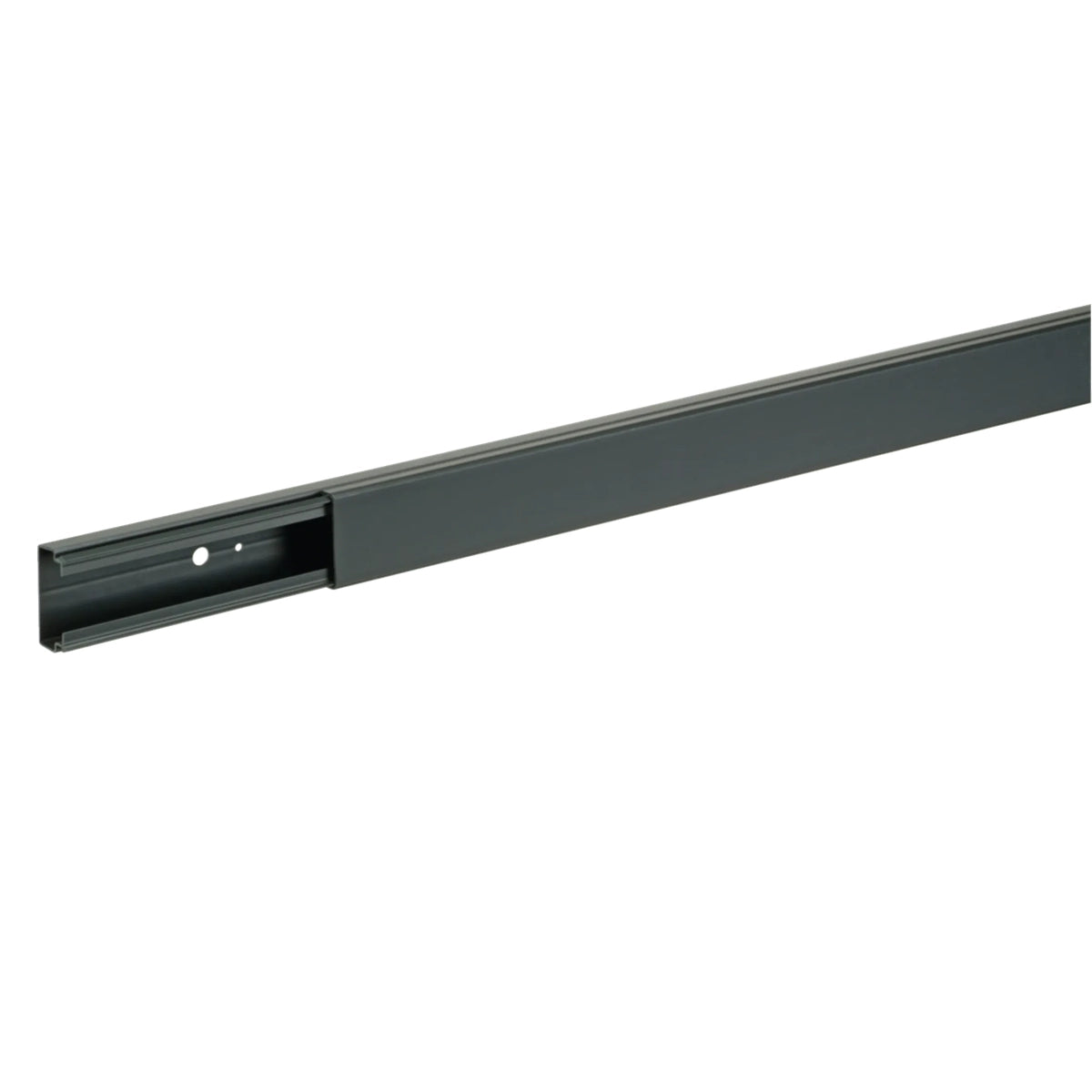 Hager cable management channel 20x35mm graphite black (2m)