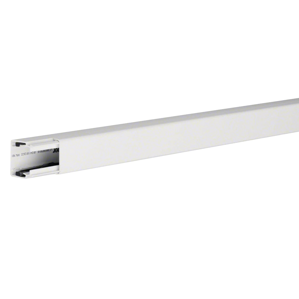 Hager cable management channel 30x30mm traffic white (2m)