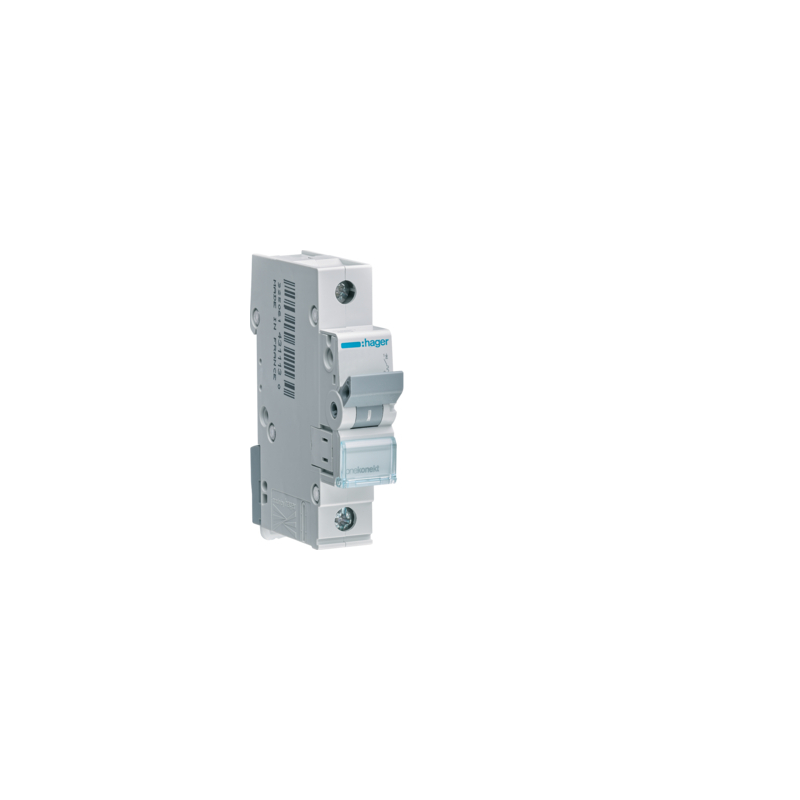 Hager Leitungsschutzschalter, Kennlinie C, 1-polig, 32A - MCN132
