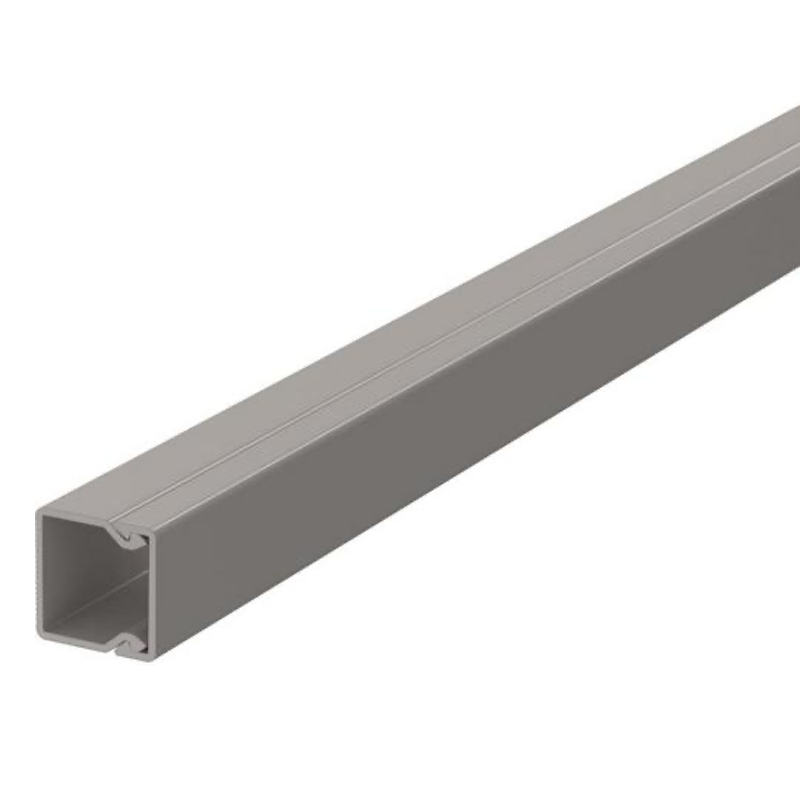 OBO cable routing duct 15x15mm stone gray (2m)