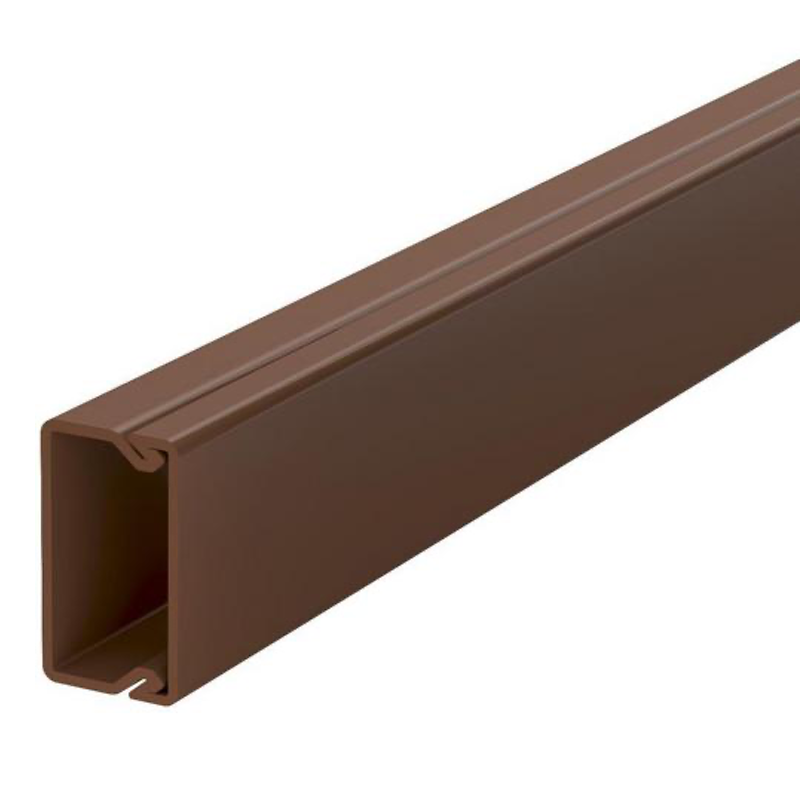 OBO cable management channel 15x30mm sepia brown (2m)