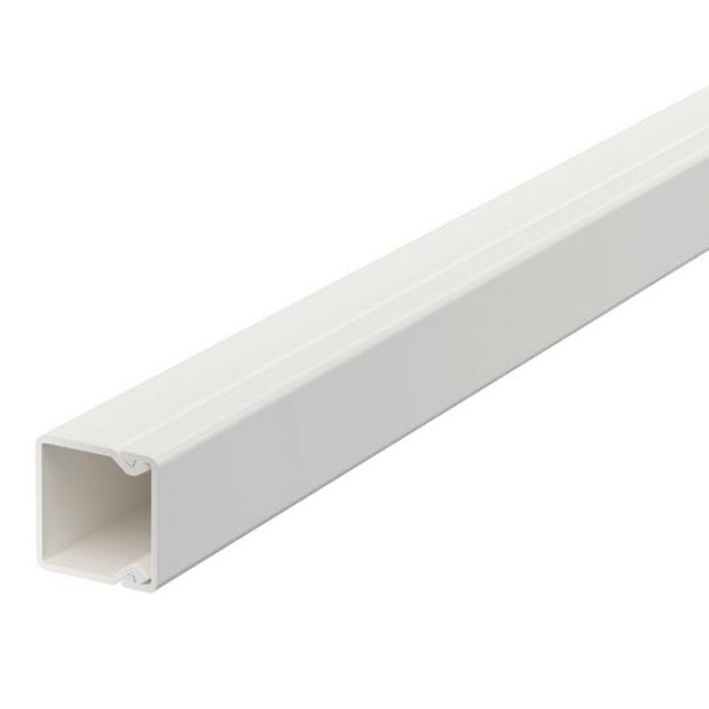 OBO cable management channel 20x20mm pure white (2m)