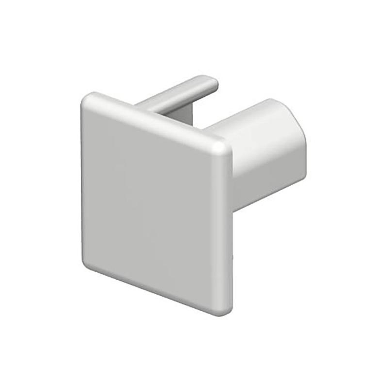 OBO Endstück Leitungsführungskanal 15x15mm reinweiß