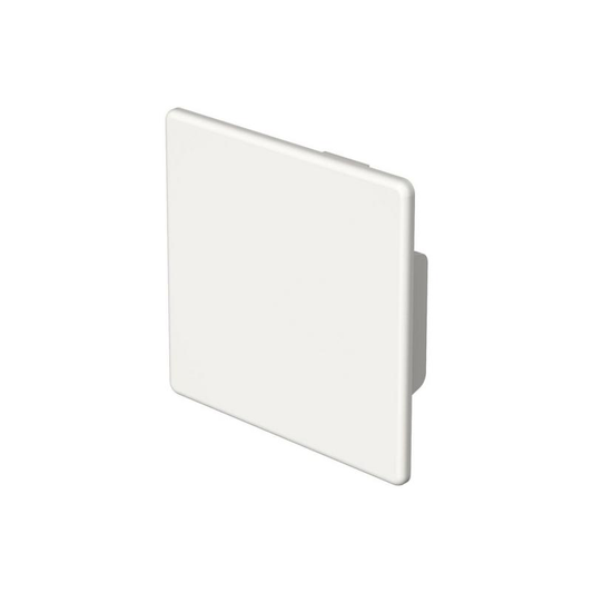 OBO Endstück Leitungsführungskanal 60x60mm reinweiß