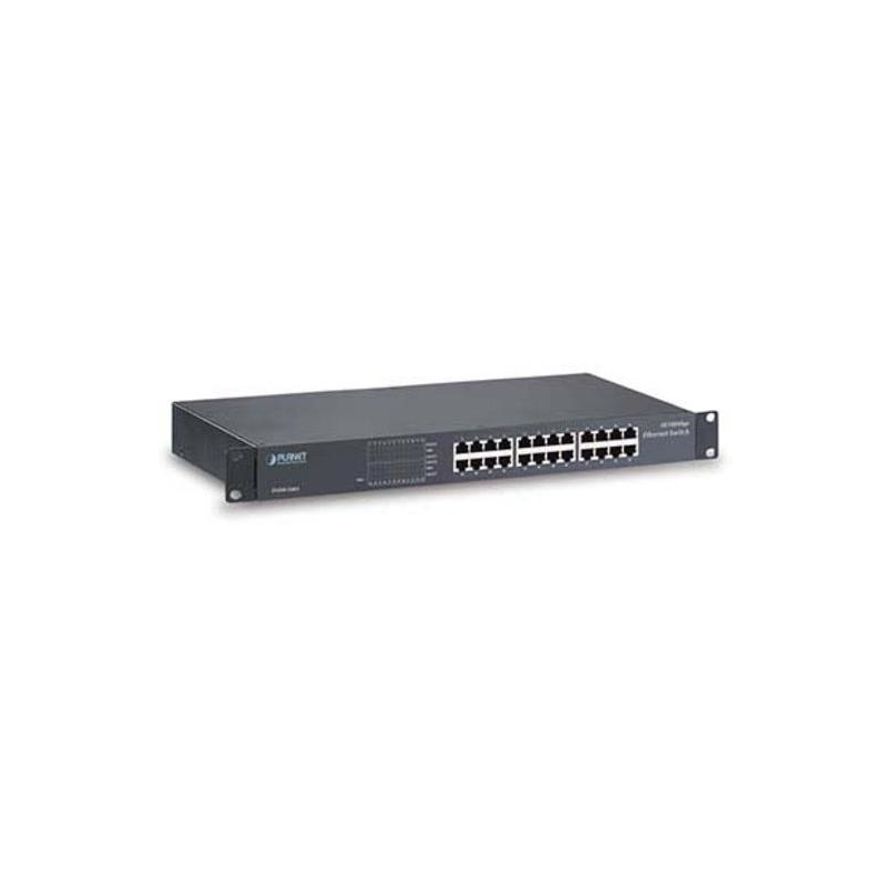 PLANET Gigabit Switch GSW-2401 mit 24 Ports 10/100/1000 Base-T (RJ45)