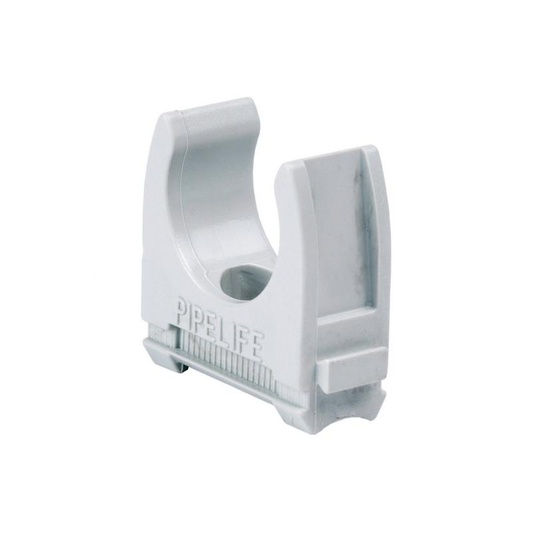 Pipelife Reihenklemmschelle 50 hellgrau (50 Stk)