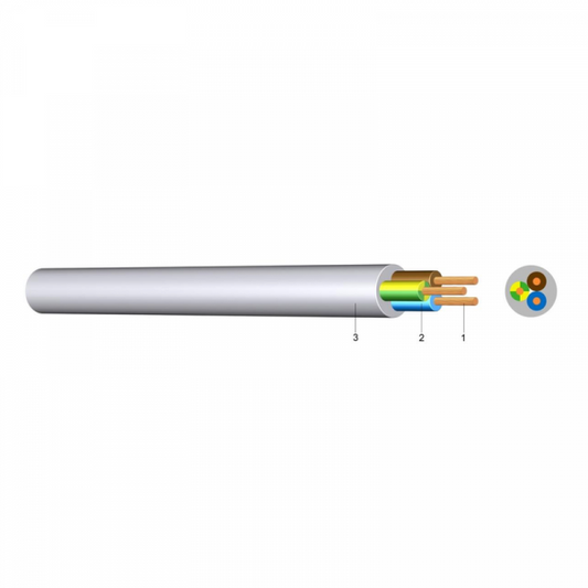 PVC Schlauchleitung YMM-J 5x6 mm² (100m)