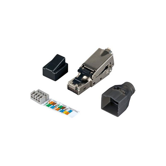 R-TEC Feldkonfektionierbarer Stecker RJ45 1 GIG