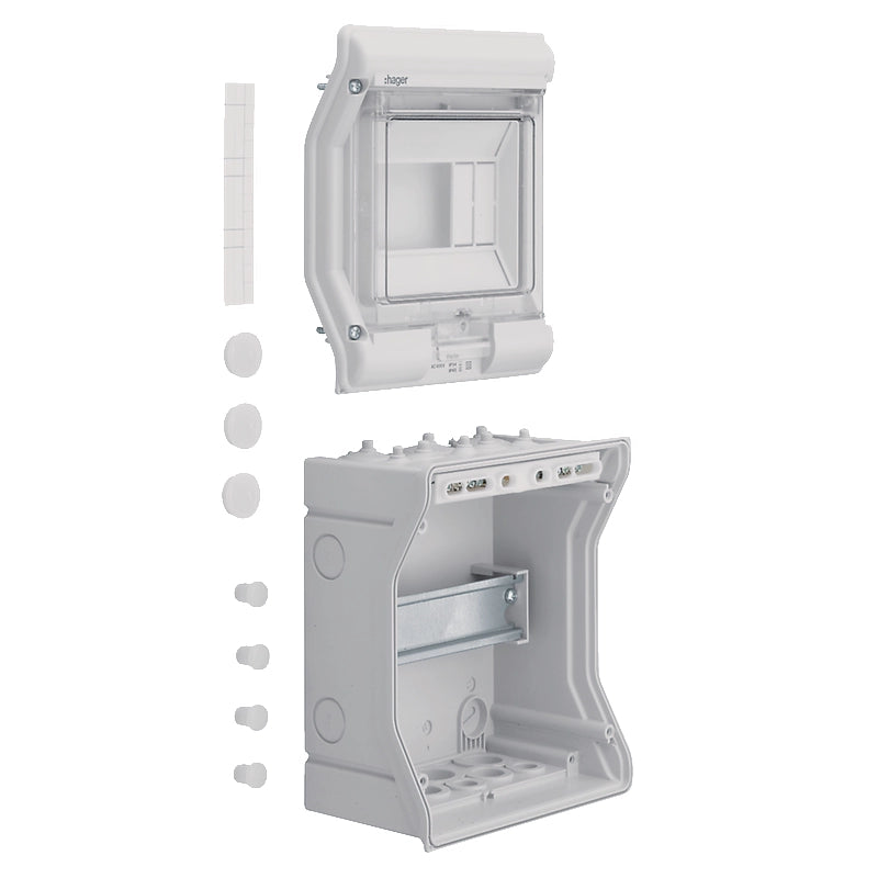 Hager Vectror Aufputz Kleinverteiler 1x6TE - VE106D