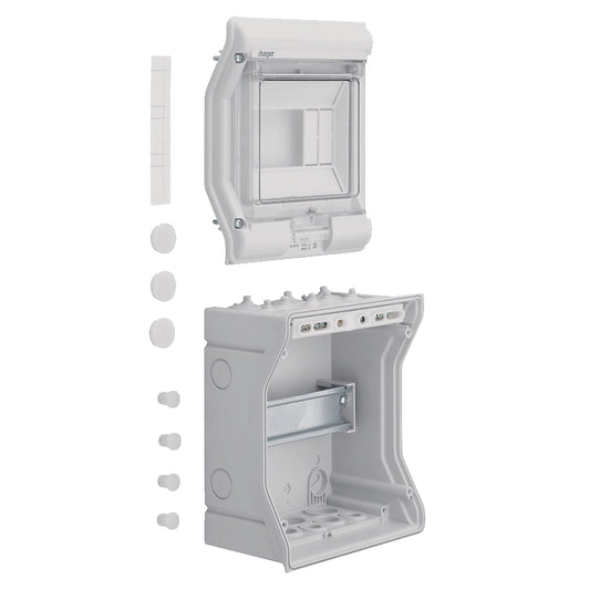 Hager Vectror Aufputz Kleinverteiler 1x6TE - VE106D