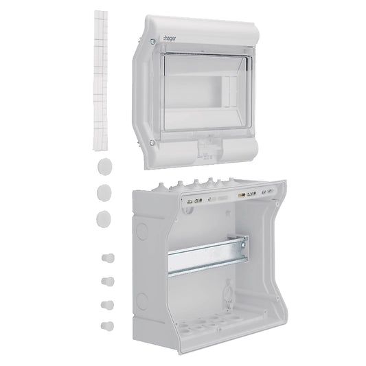 Hager Vectror Aufputz Kleinverteiler 1x10TE - VE110D