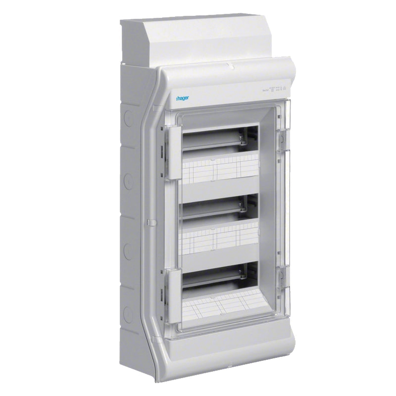 Hager Vectror Aufputz Kleinverteiler 3x12TE - VE312DN
