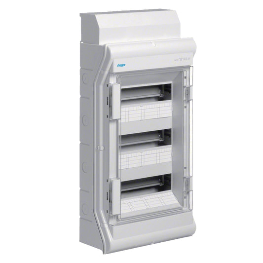 Hager Vectror Aufputz Kleinverteiler 3x12TE - VE312DN
