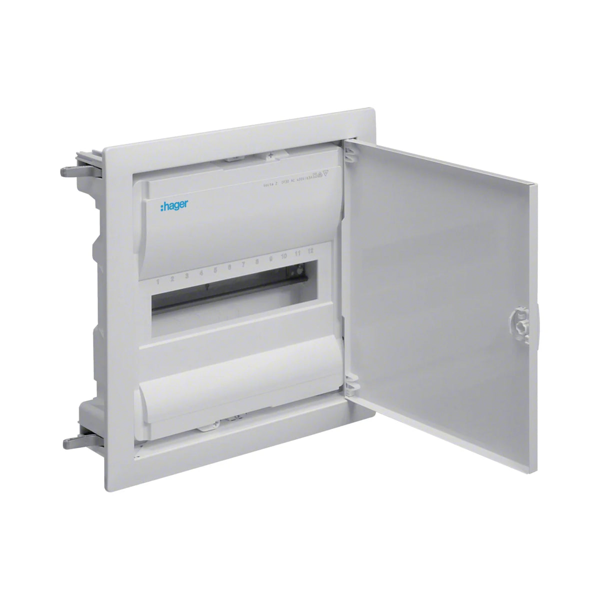 Hager Hohlwand-Kleinverteiler 1-reihig 12 Module - VH12AT