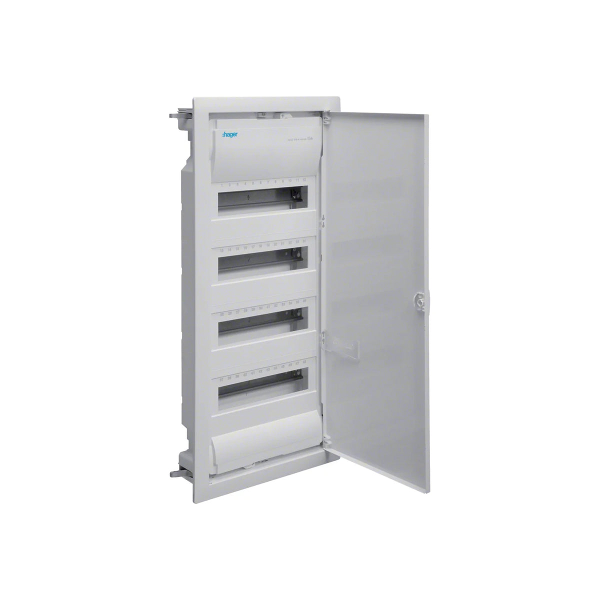Hager Hohlwand-Kleinverteiler 4-reihig 48 Module - VH48AT