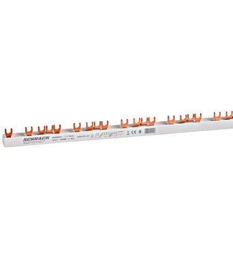 Schrack Gabelverschienung 4-polig, 10mm², L1/L2/L3/N, 1m (BSB90121--)