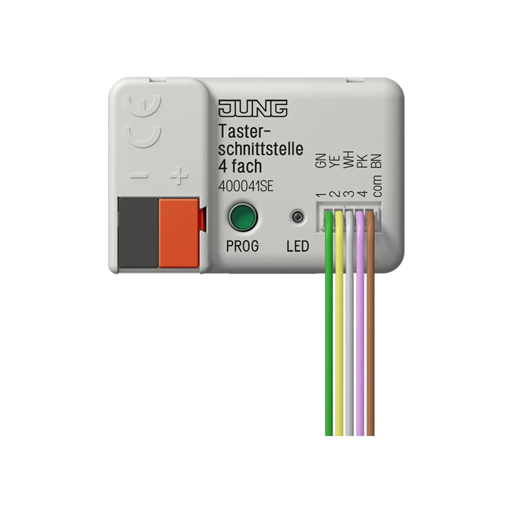JUNG KNX Tasterschnittstelle 4-fach Secure UP - 400041SE